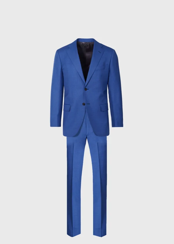 Mid Blue All Year Wool Suit