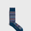 Multicolor Fair Isle Sock