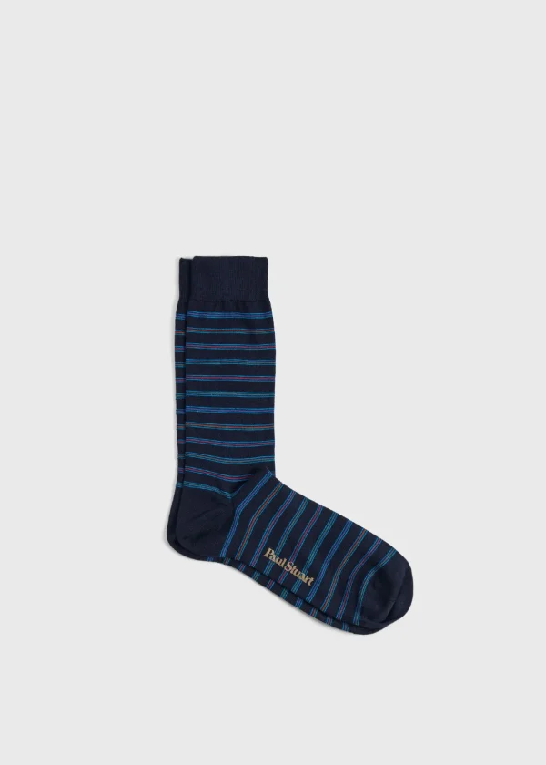 Multicolor Stripe Sock