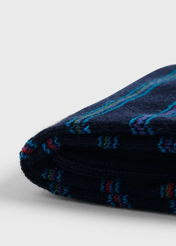 Multicolor Stripe Sock
