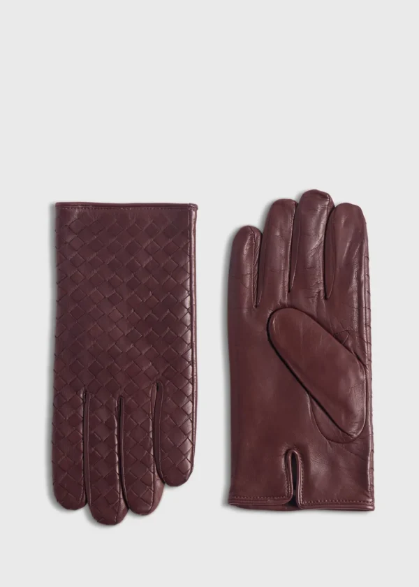Nappa Leather Cross Stitch Glove