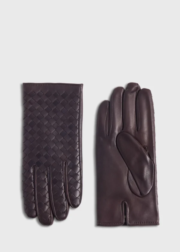 Nappa Leather Cross Stitch Glove