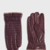 Nappa Leather Cross Stitch Glove