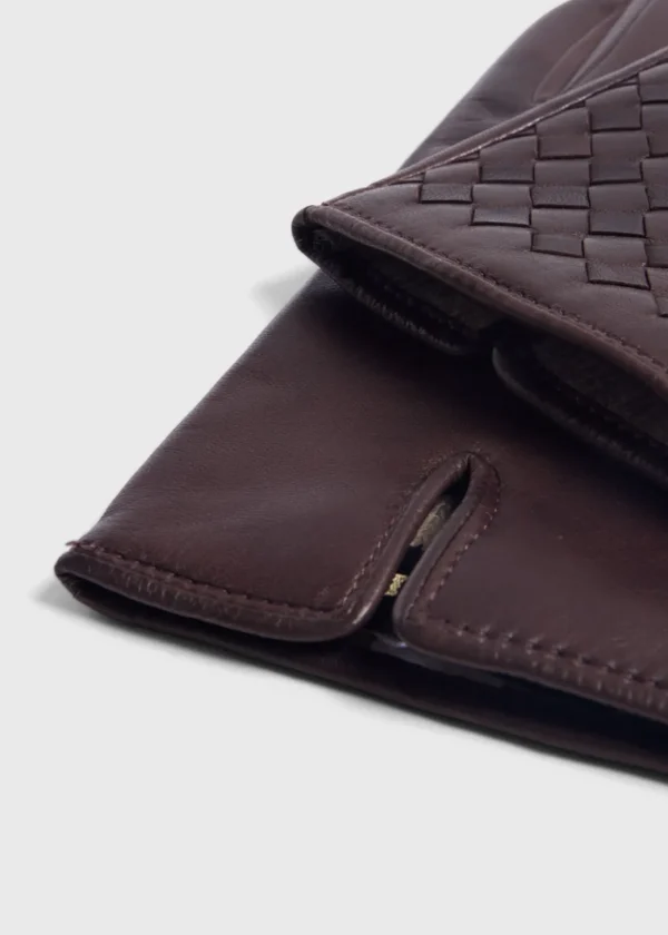 Nappa Leather Cross Stitch Glove