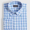 Oversized Windowpane Cotton Dress Shirt
