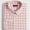 Oversized Windowpane Cotton Dress Shirt