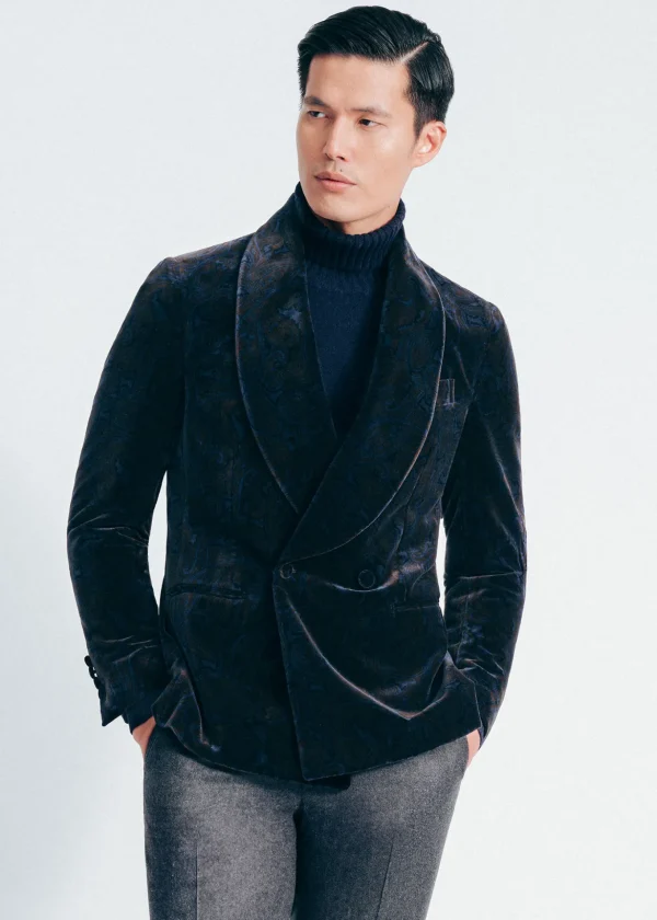Paisley Velvet Dinner Jacket