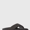 Palau Woven Leather Slide