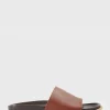 Palma Leather Slide
