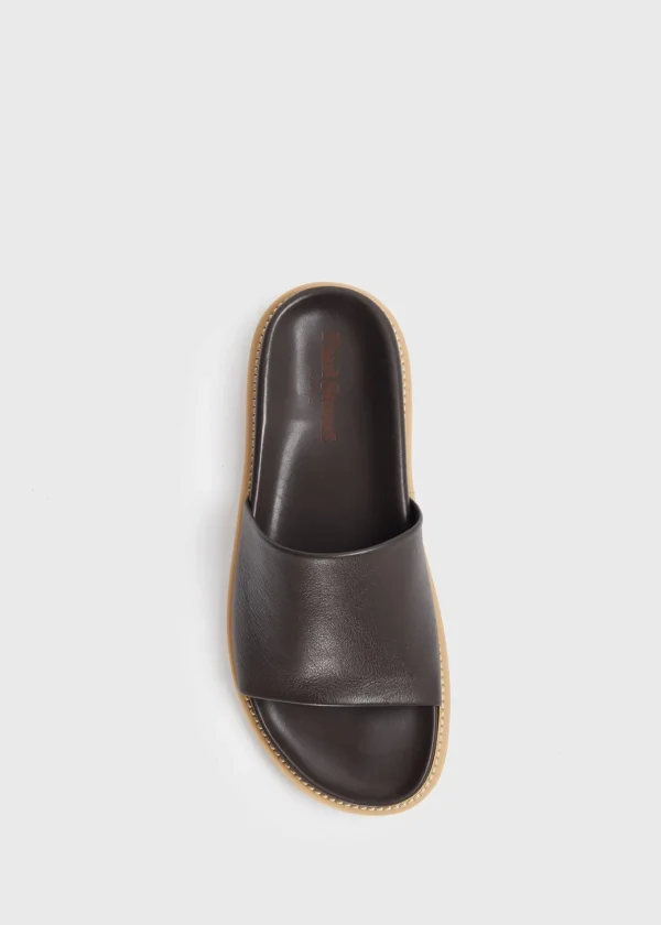 Palma Leather Slide