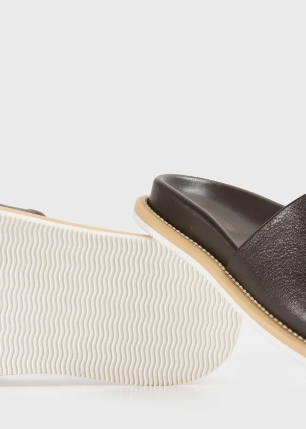 Palma Leather Slide