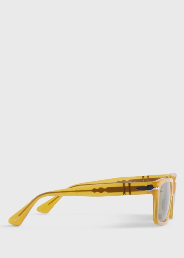 Persol® Honey Sunglasses With Green Lens