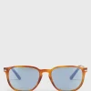 Persol® Terra Di Siena With Crystal Blue Lens