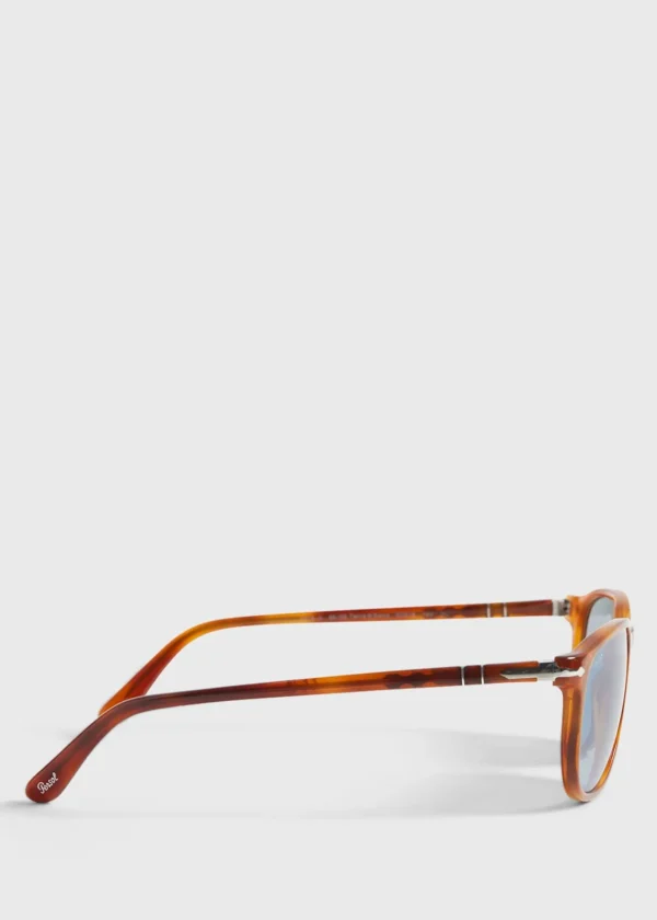 Persol® Terra Di Siena With Crystal Blue Lens