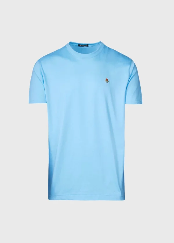 Pima Cotton T-Shirt With Man On The Fence Logo
