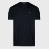 Pima Cotton T-Shirt With Man On The Fence Logo