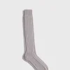 Pima Cotton Wide Rib Sock
