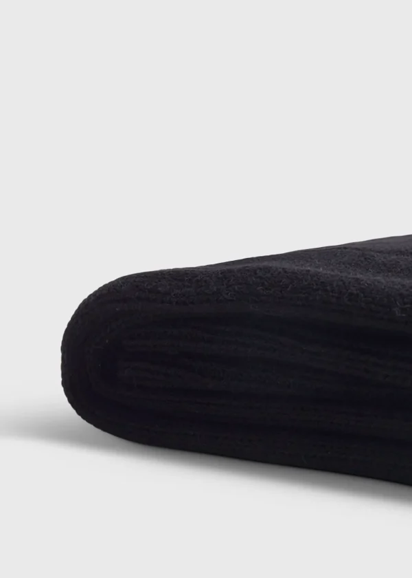 Pima Cotton Wide Rib Sock