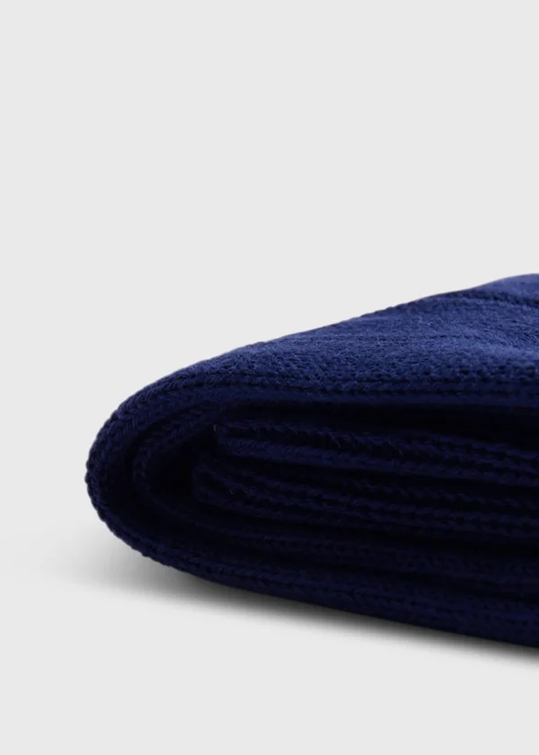 Pima Cotton Wide Rib Sock