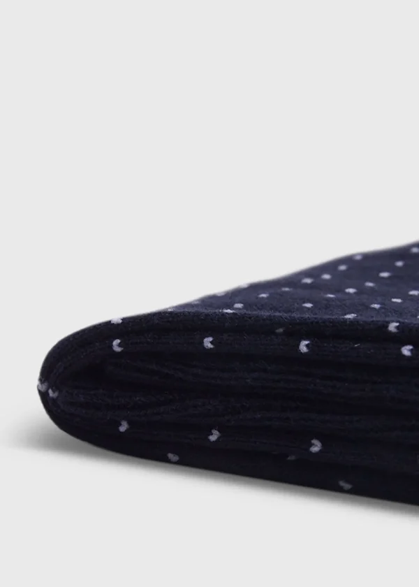 Pindot Dress Sock