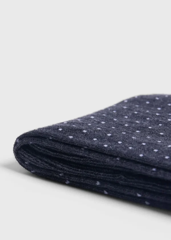 Pindot Dress Sock