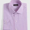 Pink Narrow Stripe Dress Shirt