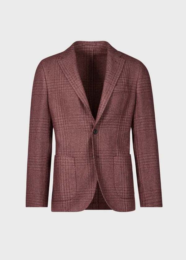 Plaid Garment Dyed Jacket