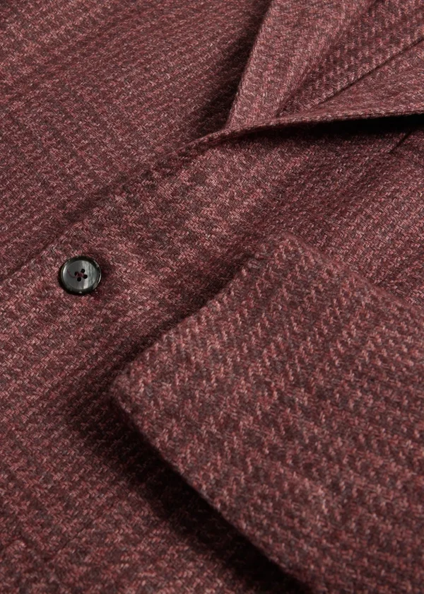Plaid Garment Dyed Jacket