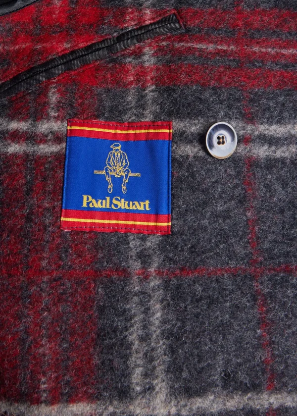Plaid Hooded Coat