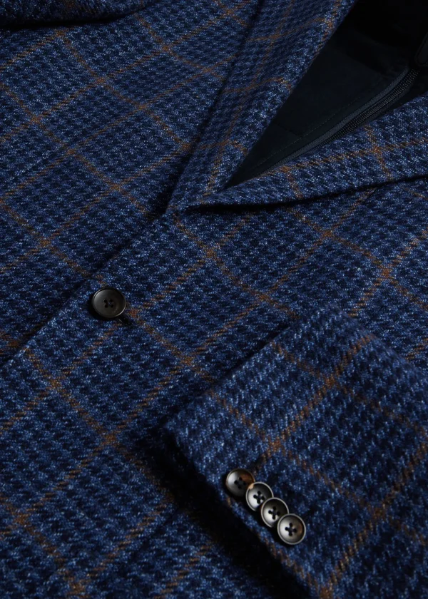 Plaid Jacket With Removable Vest