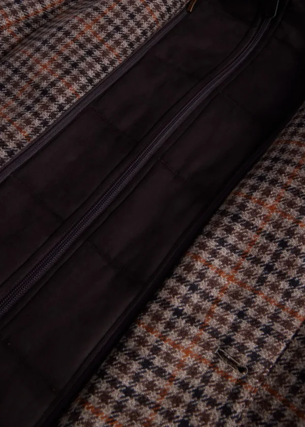 Plaid Jacket WithRemovable Vest