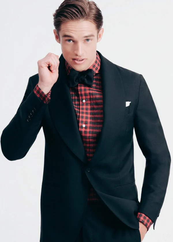 Pleated Front Formal Shirt
