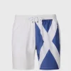 Printed Flag Swim Shorts