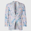 Printed Floral Linen Jacket