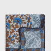 Printed Floral Tree Pocket Square