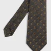 Printed Silk Belts And Bits Tie