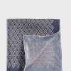 Printed Silk Diamond Motif Pocket Square