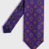 Printed Silk Tossed Square Tie