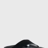 Punta Leather & Suede Crossover Slide
