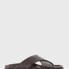 Punta Leather Slide