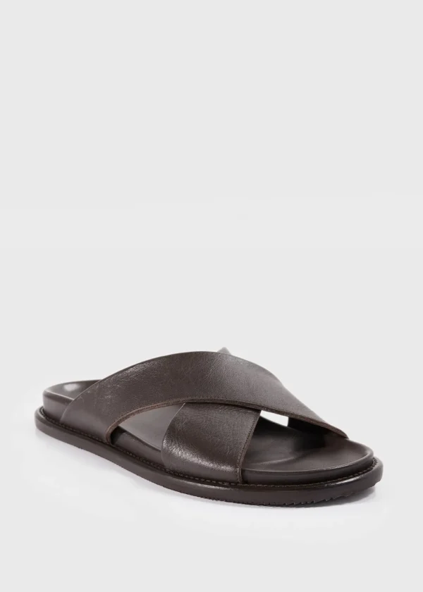 Punta Leather Slide