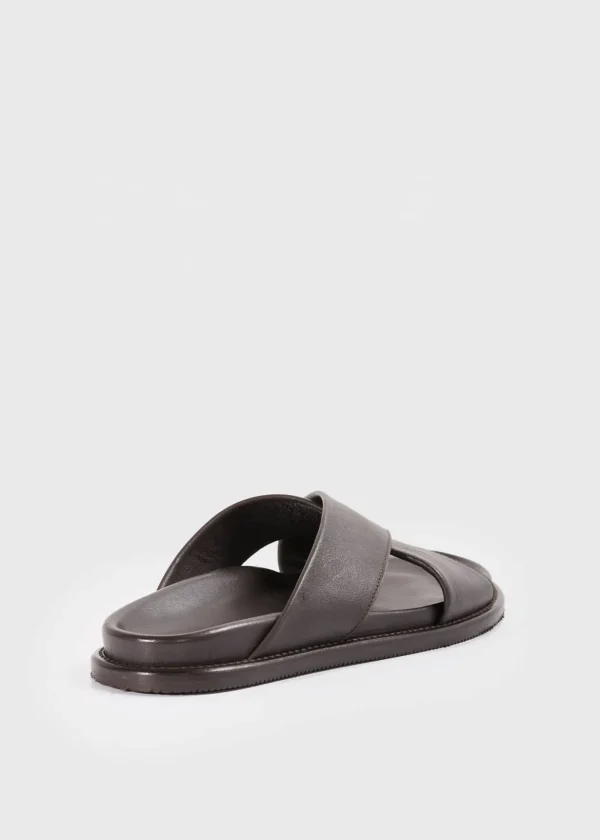 Punta Leather Slide