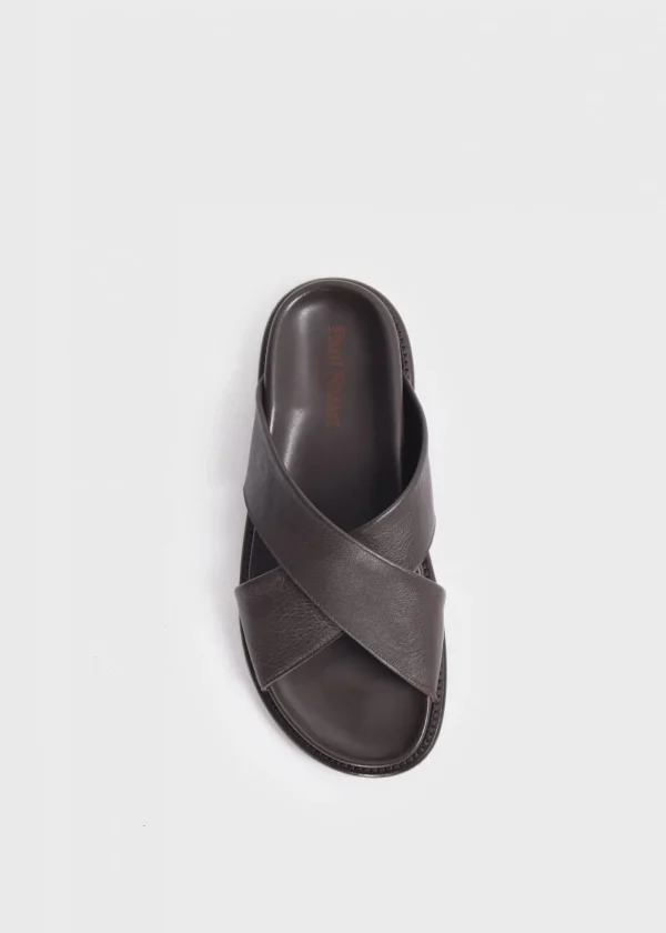 Punta Leather Slide