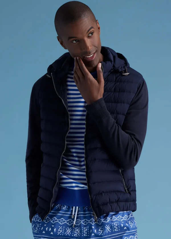 Quilted Jacket With Hood