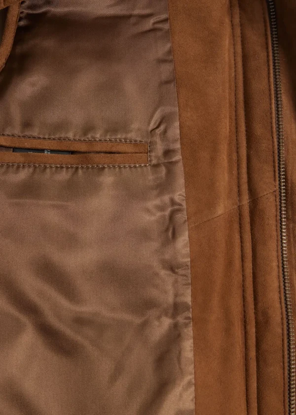 Quilted Shearling Vest