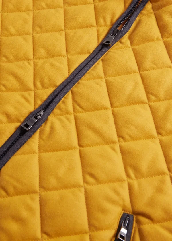 Quilted Wool Flannel Vest
