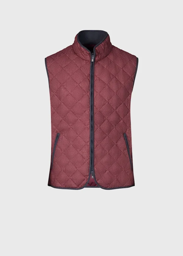 Quilted Wool Vest