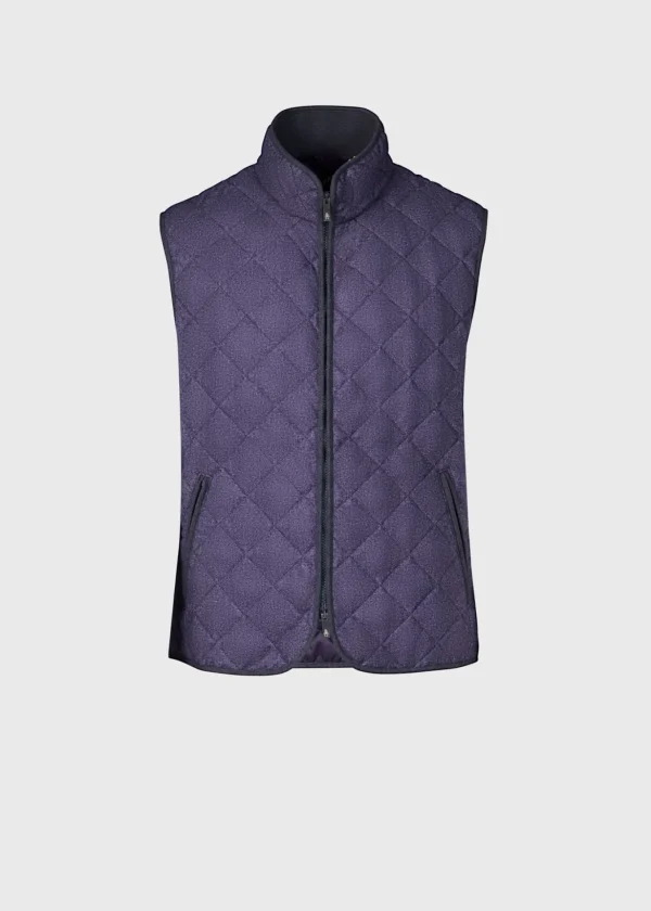 Quilted Wool Vest