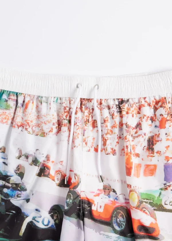 Racing Car Swim Trunk