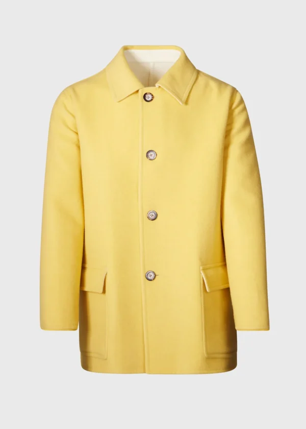 Reversible Double Face Cashmere Coat